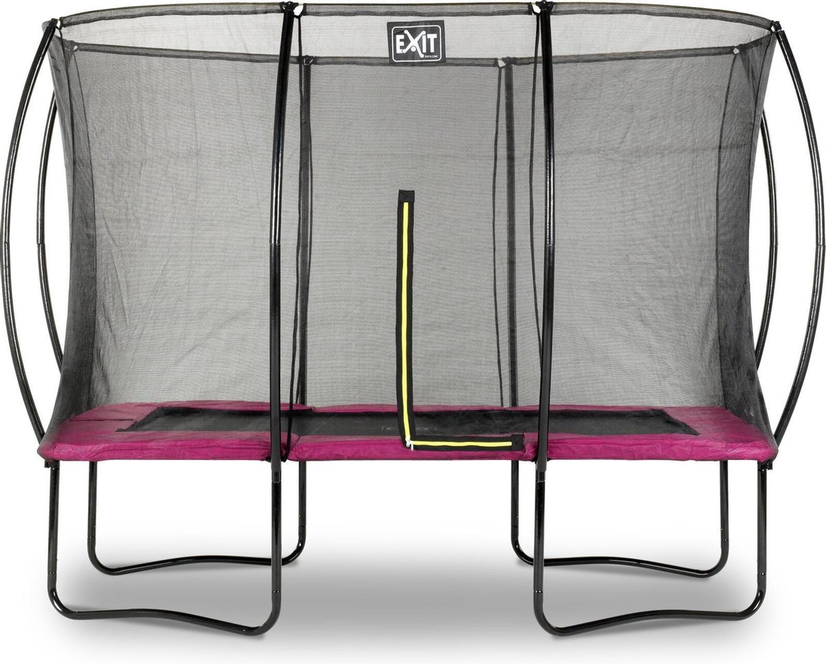 EXIT Toys Silhouette Trampoline Rechthoekig - 214 X 305 Cm - - Roze