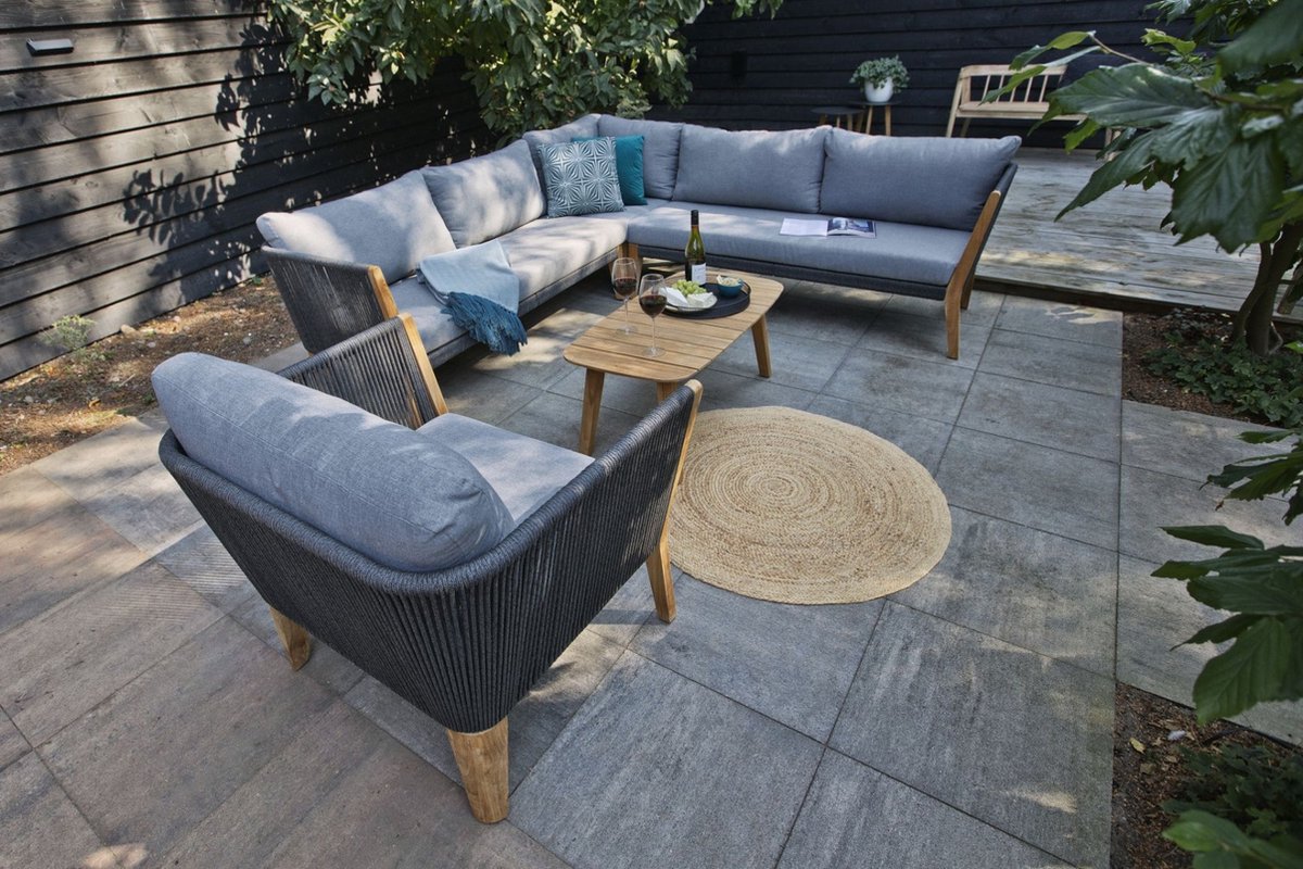 Exotan San Remo Loungeset - Grijs