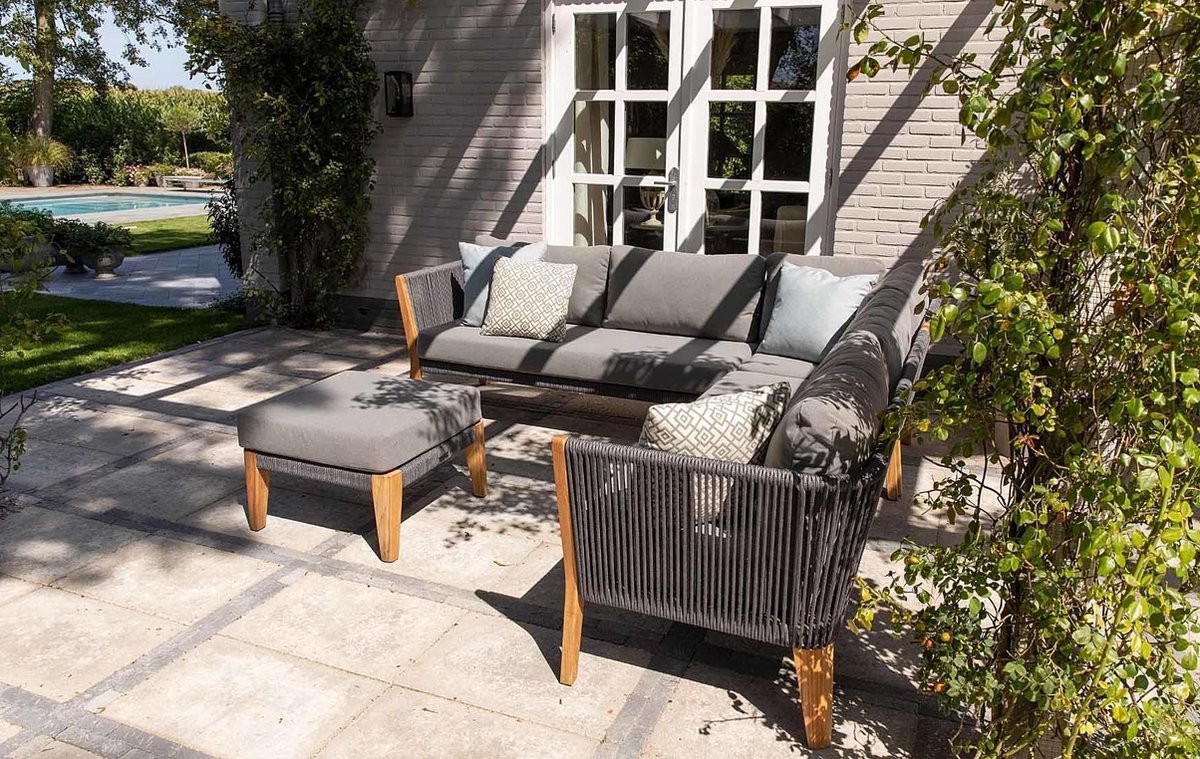 Exotan San Remo Loungeset - Grijs