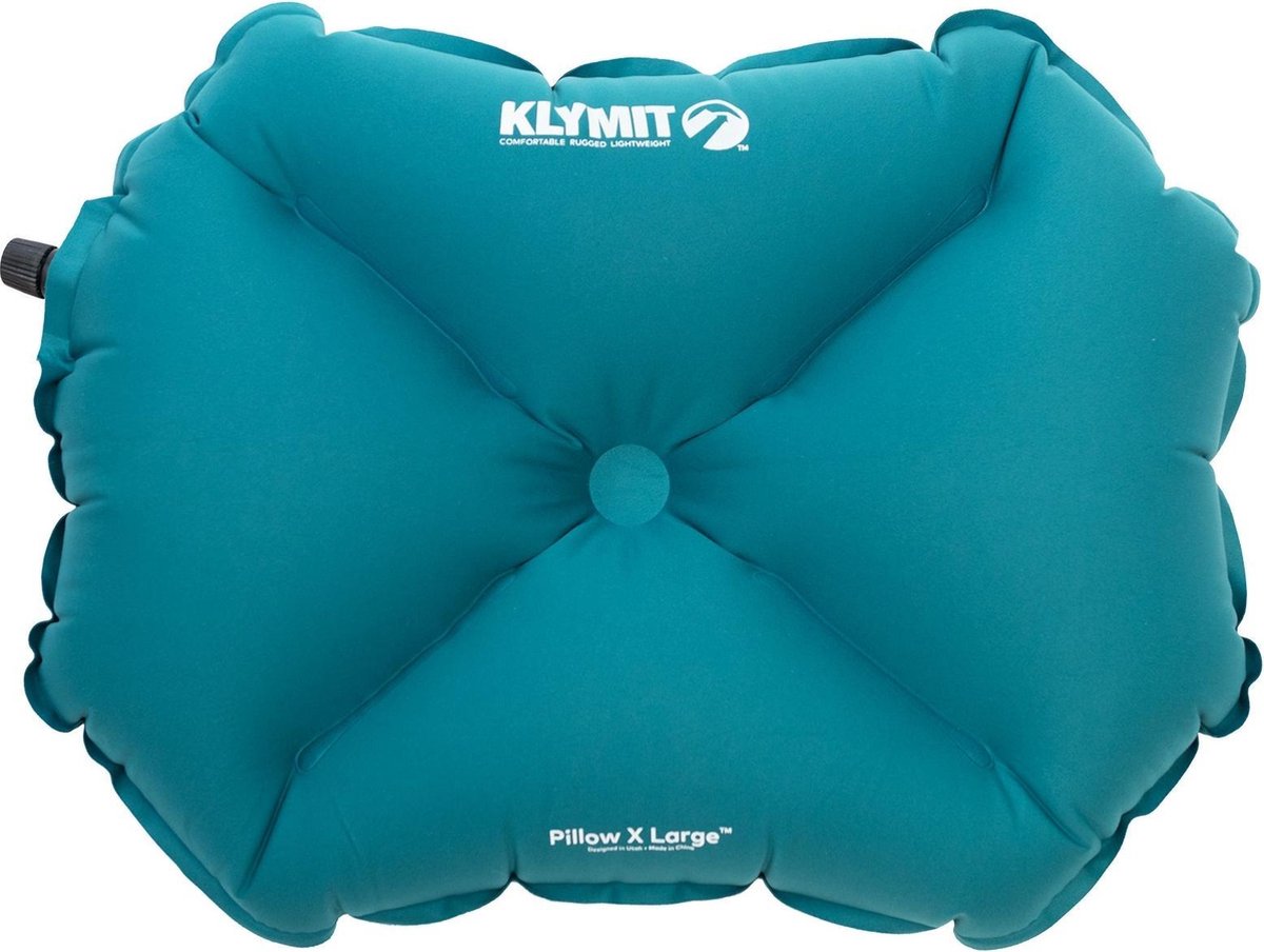 Klymit Hoofdkussen Pillow X Large 56 X 32 Cm - Turquoise