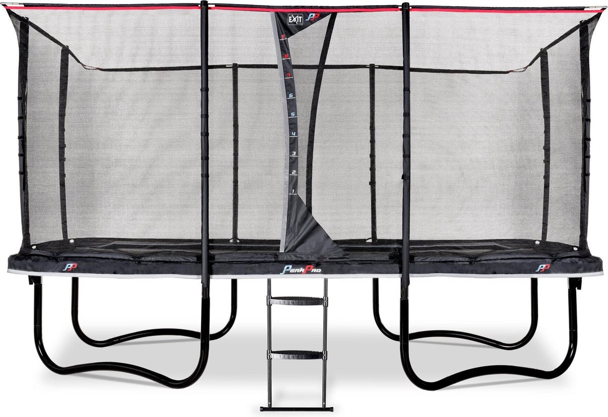 EXIT Toys Peakpro Trampoline 244x427cm - - Zwart