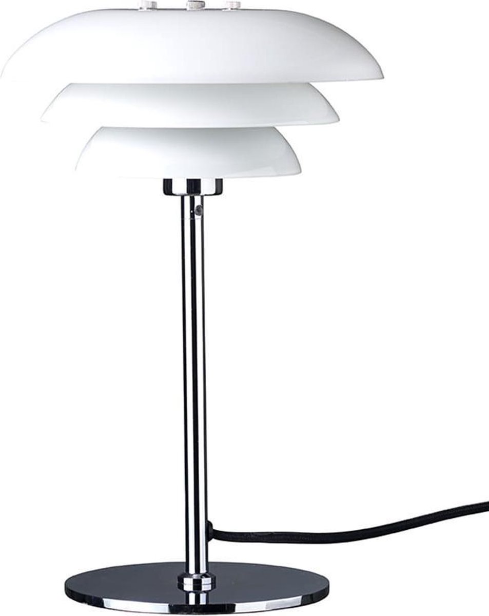 Dyberg Larsen Tafellamp Dl20 Opal G9 Led 5 W 20 X 20 X 30 Cm - Wit