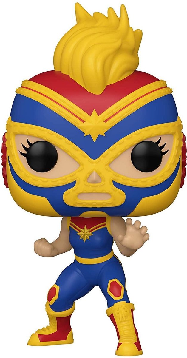 Funko Pop! Marvel - Luchadores - Captain Marvel