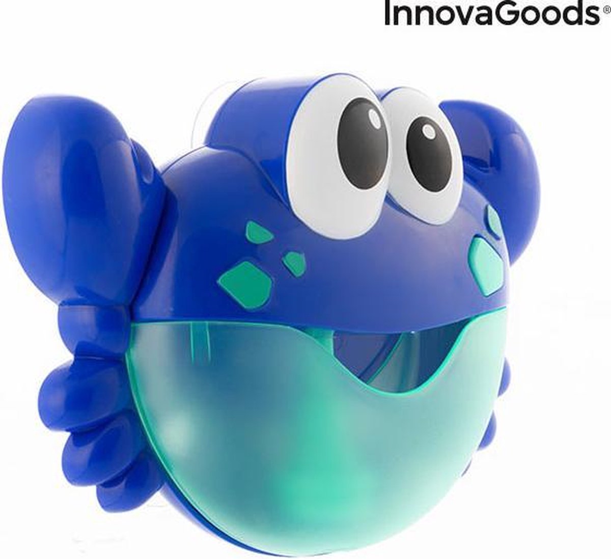 Innovagoods - Muzikale Krab Met Muziekjes En Zeepbellen - Blauw