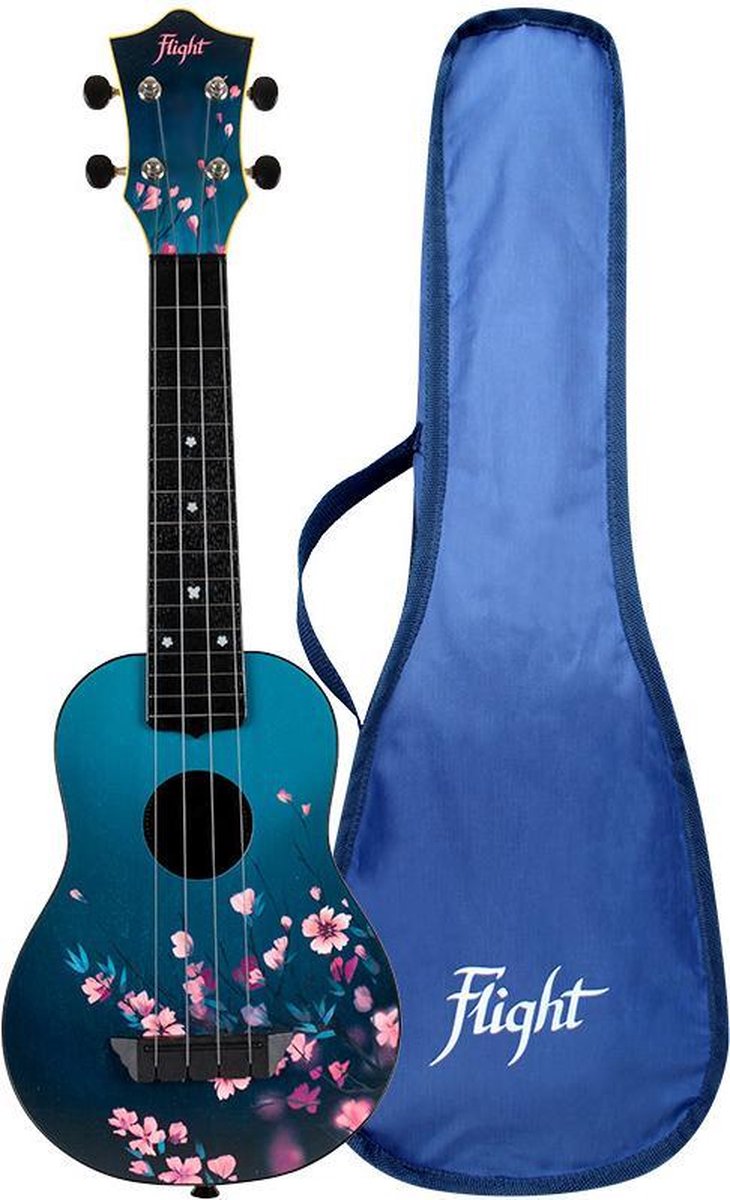 Flight Travel Series TUS32 Sakura sopraan ukelele met gigbag