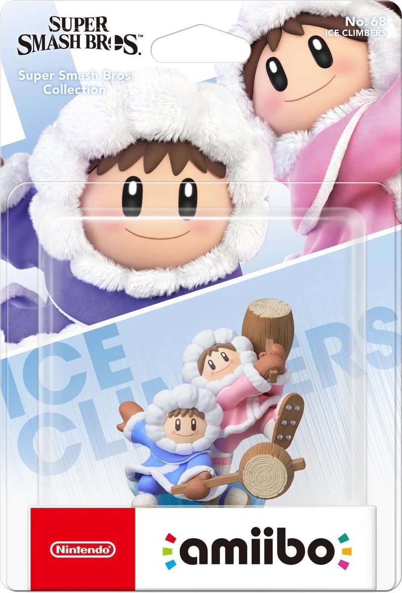 Amiibo Beeldje N ° 68 Ice Climbers Collection Super Smash Bros