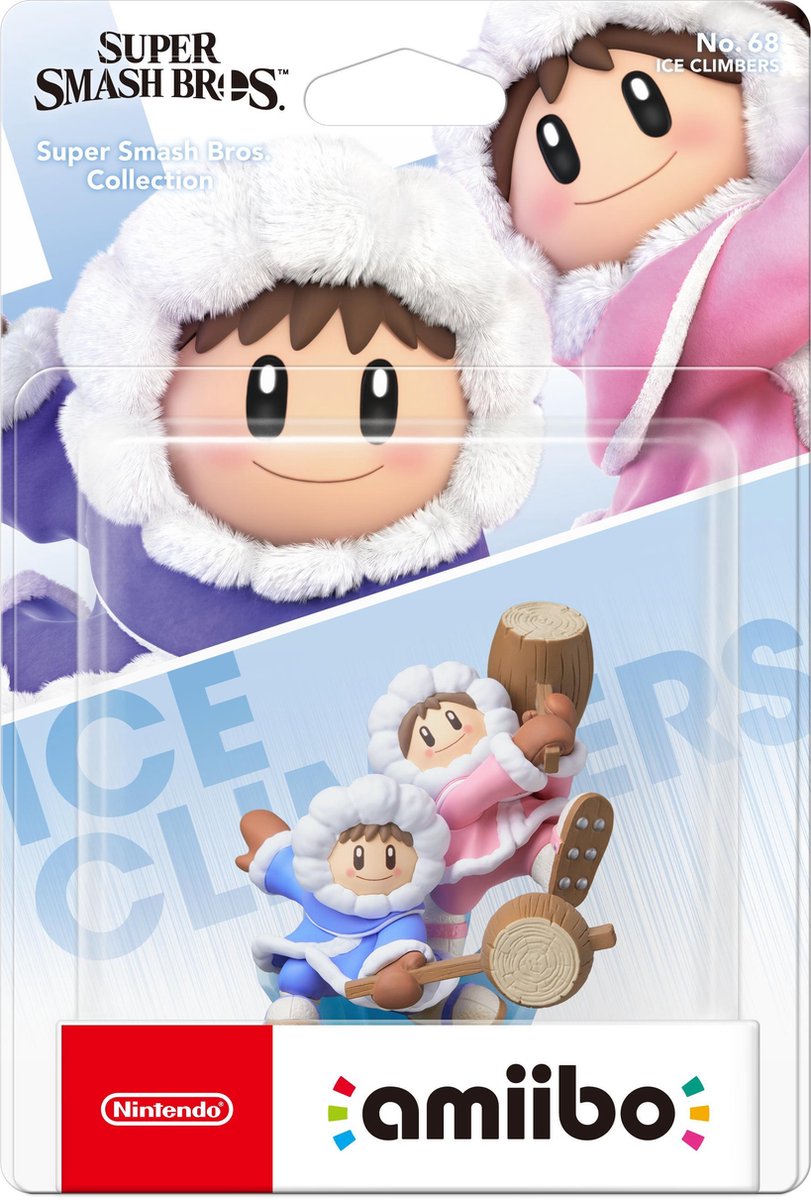 Amiibo Beeldje N ° 68 Ice Climbers Collection Super Smash Bros