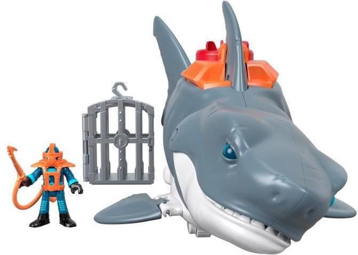 Mattel Visserprijs Imaginext Mega Jaw Shark - 3 Jaar En +