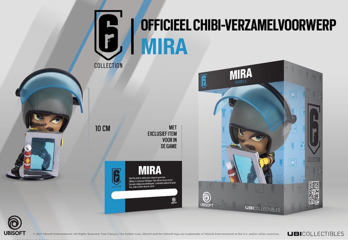 Ubisoft Chibi Six Collection Beeldje: Mira