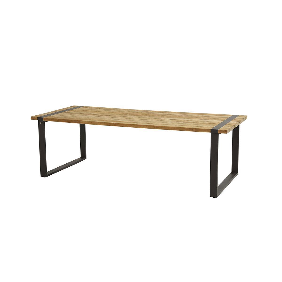 Elba Tuinset - Alto Tuintafel - Teak - Grijs