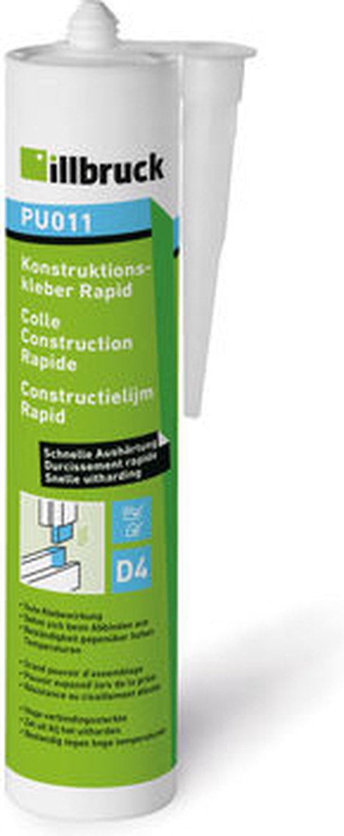 Illbruck PU011 Constructielijm Rapid - 310 ml