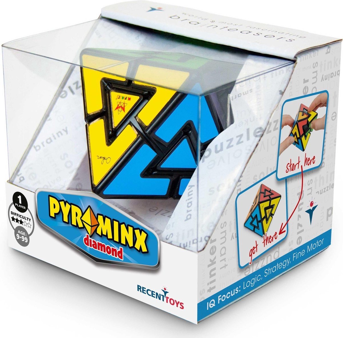 Recent Toys breinbreker Pyraminx Diamond