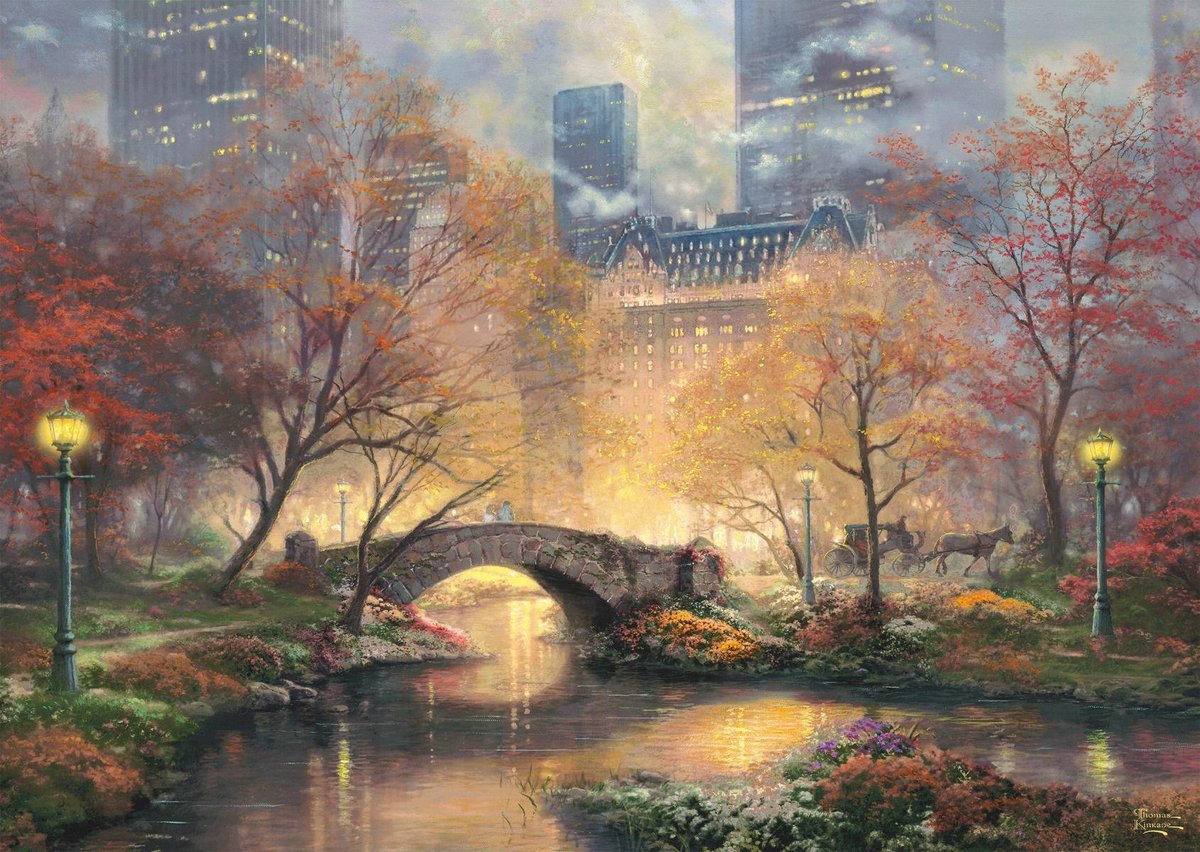 Schmidt Spiele Puzzle legpuzzel Autumn in Central Park 1000 stukjes