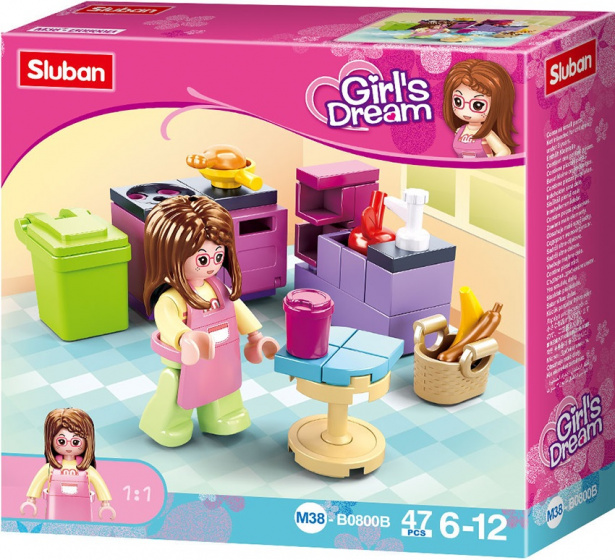 Sluban Girls Dream: keuken (M38 B0800B)