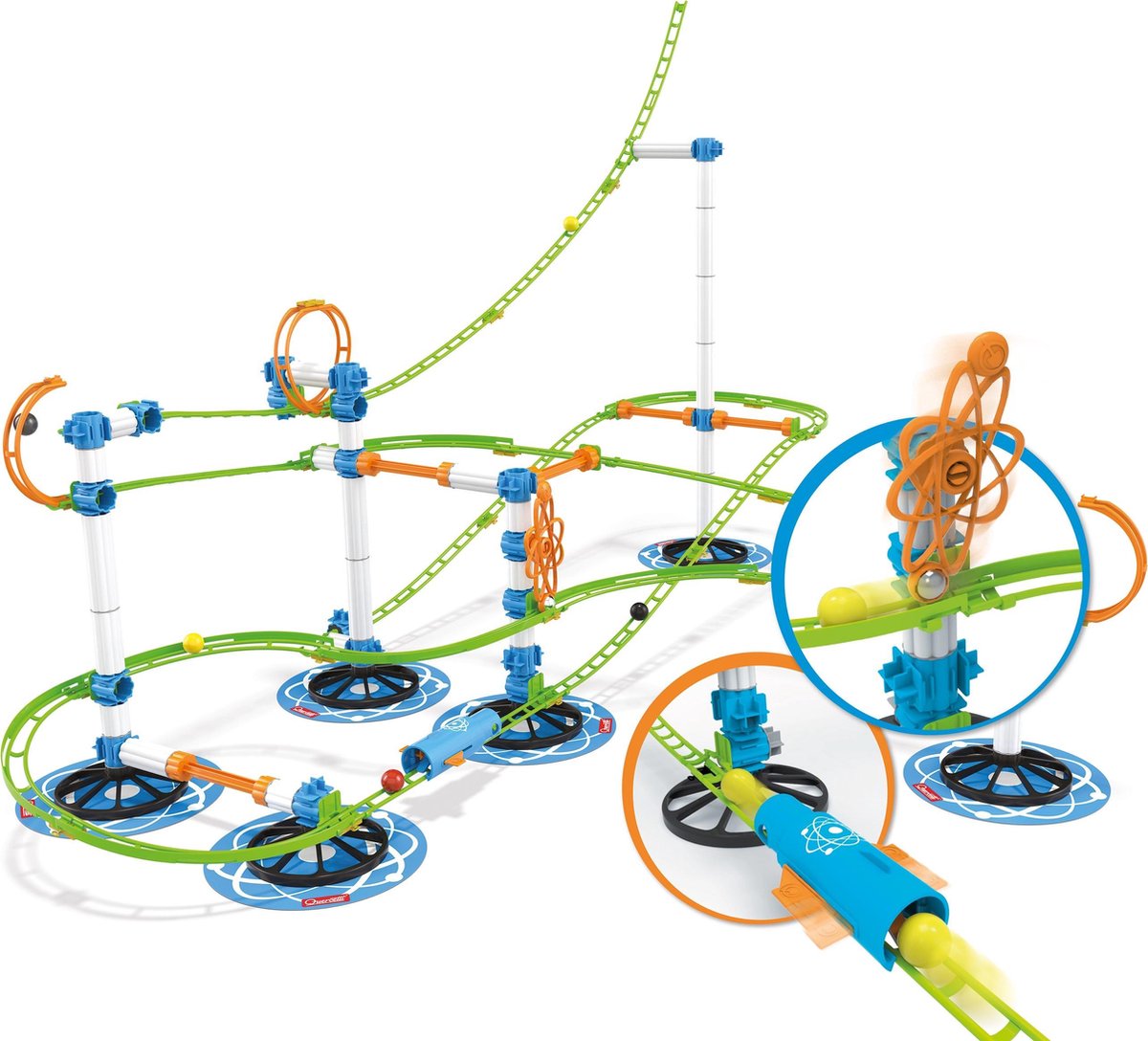 Quercetti knikkerbaan Skyrail Evolution junior 174 delig