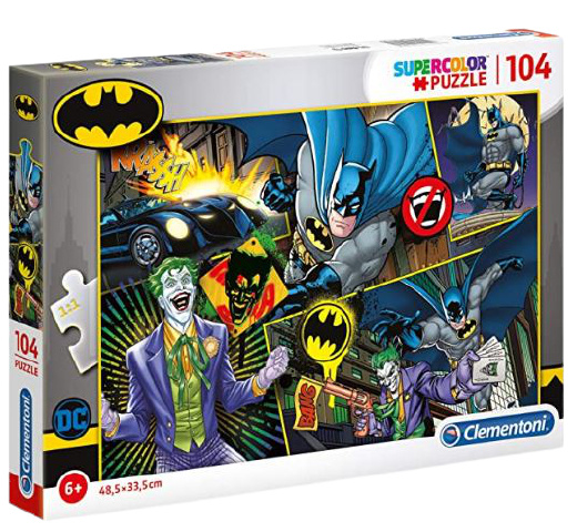 Clementoni legpuzzel Batman junior 48 x 33 cm karton 104 stukjes