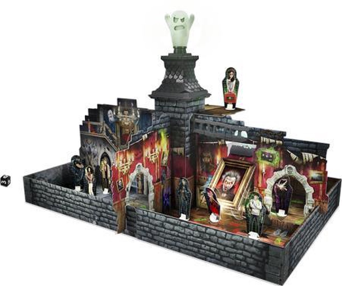 999Games gezelschapsspel spookslot junior 36 x 26,7 x 6 cm - Zwart