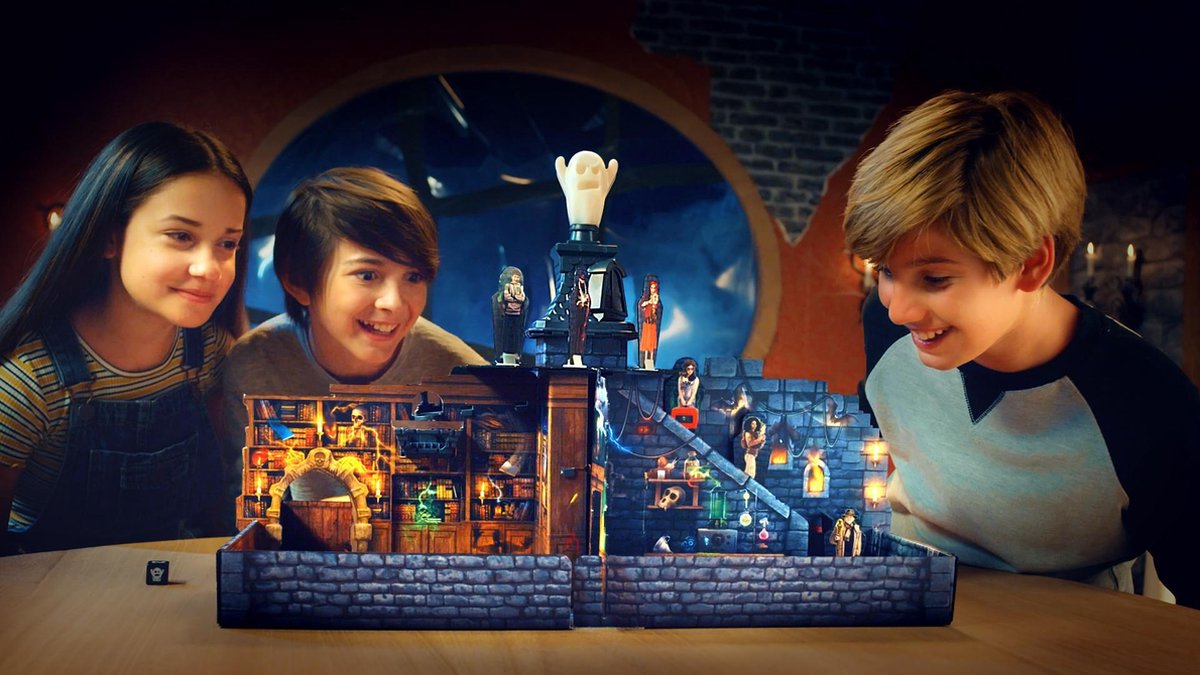 999Games gezelschapsspel spookslot junior 36 x 26,7 x 6 cm - Zwart