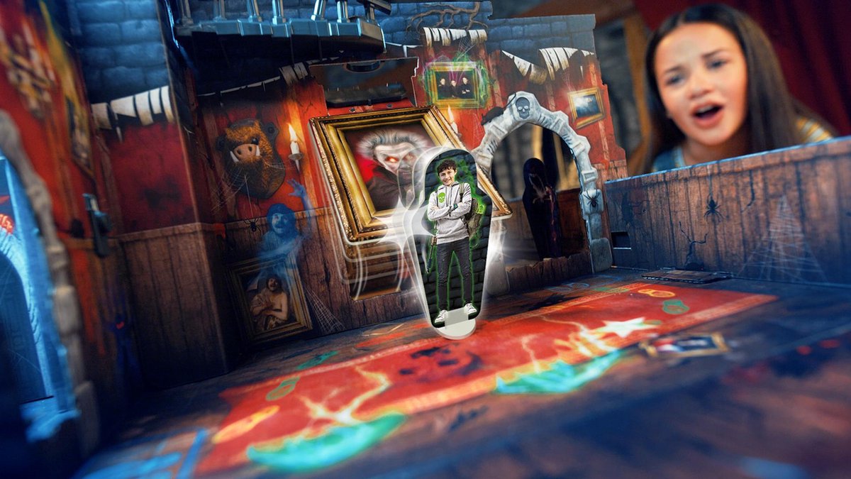 999Games gezelschapsspel spookslot junior 36 x 26,7 x 6 cm - Zwart