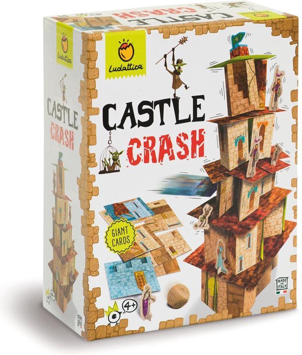 Ludattica gezelsschapsspel Castle Crash karton