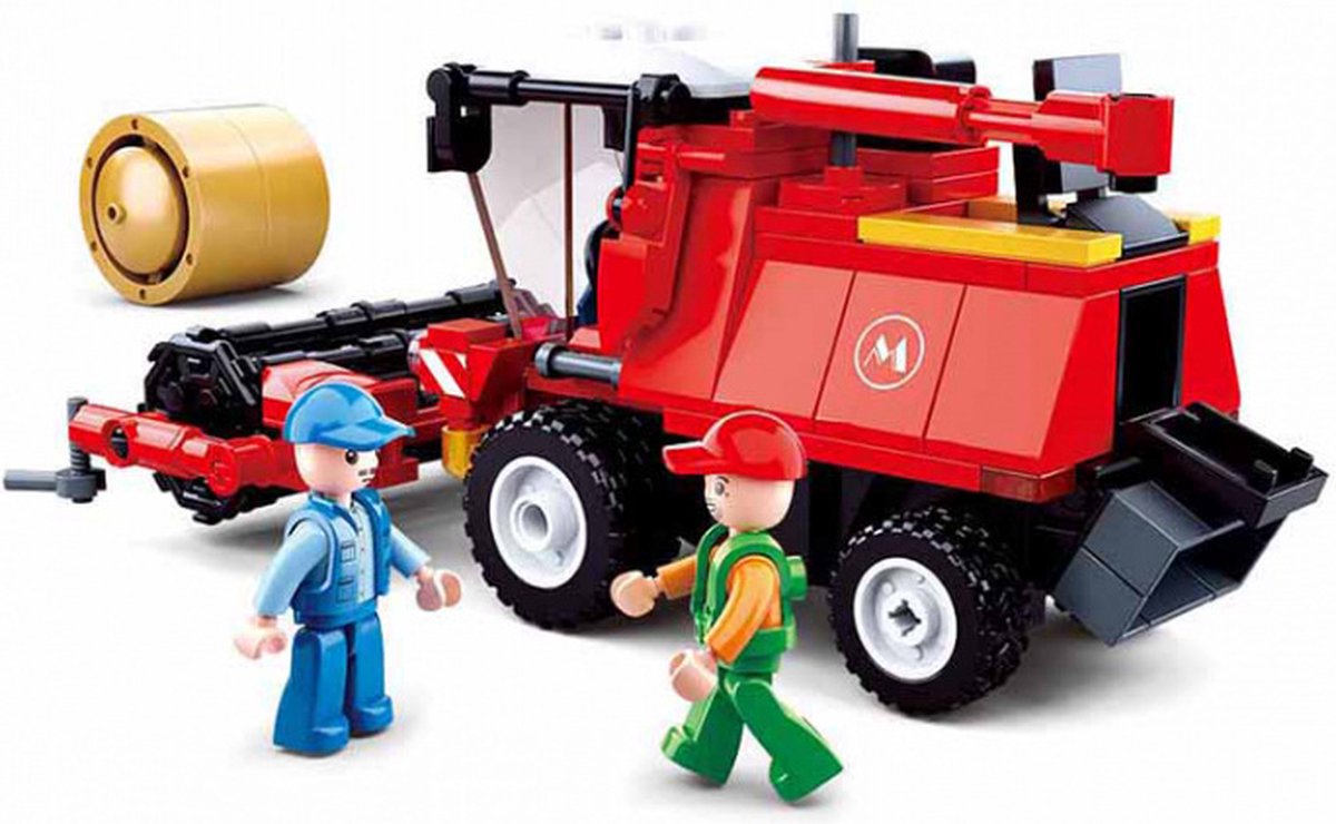 Sluban maaidorser Town junior 33 cm 229 delig