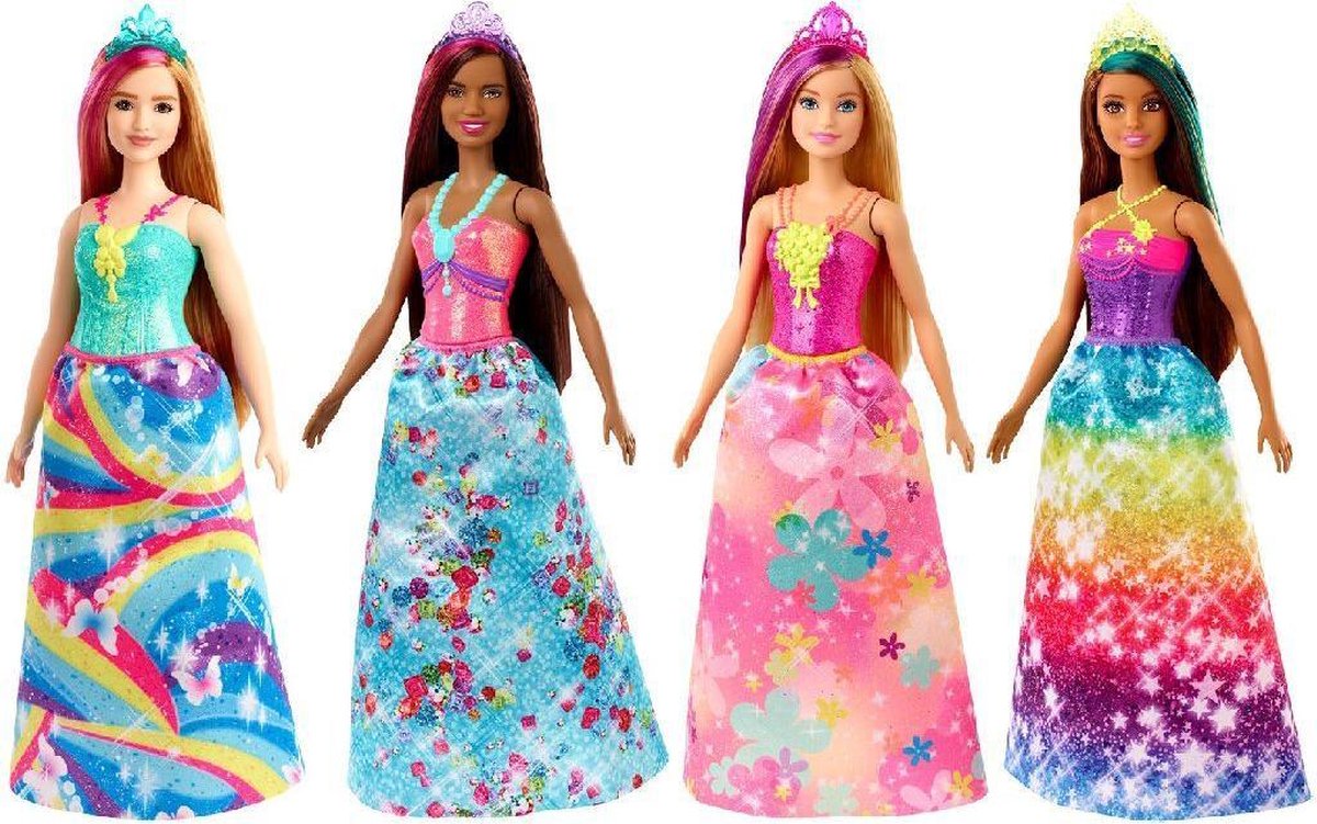 Barbie tienerpop Dreamtopia: Princess meisjes 30 cm - Rosa