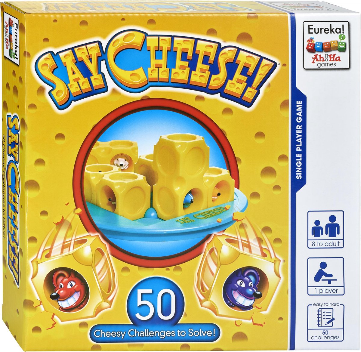 Eureka Ah!Ha Games puzzel Say Cheese junior 7 delig - Geel