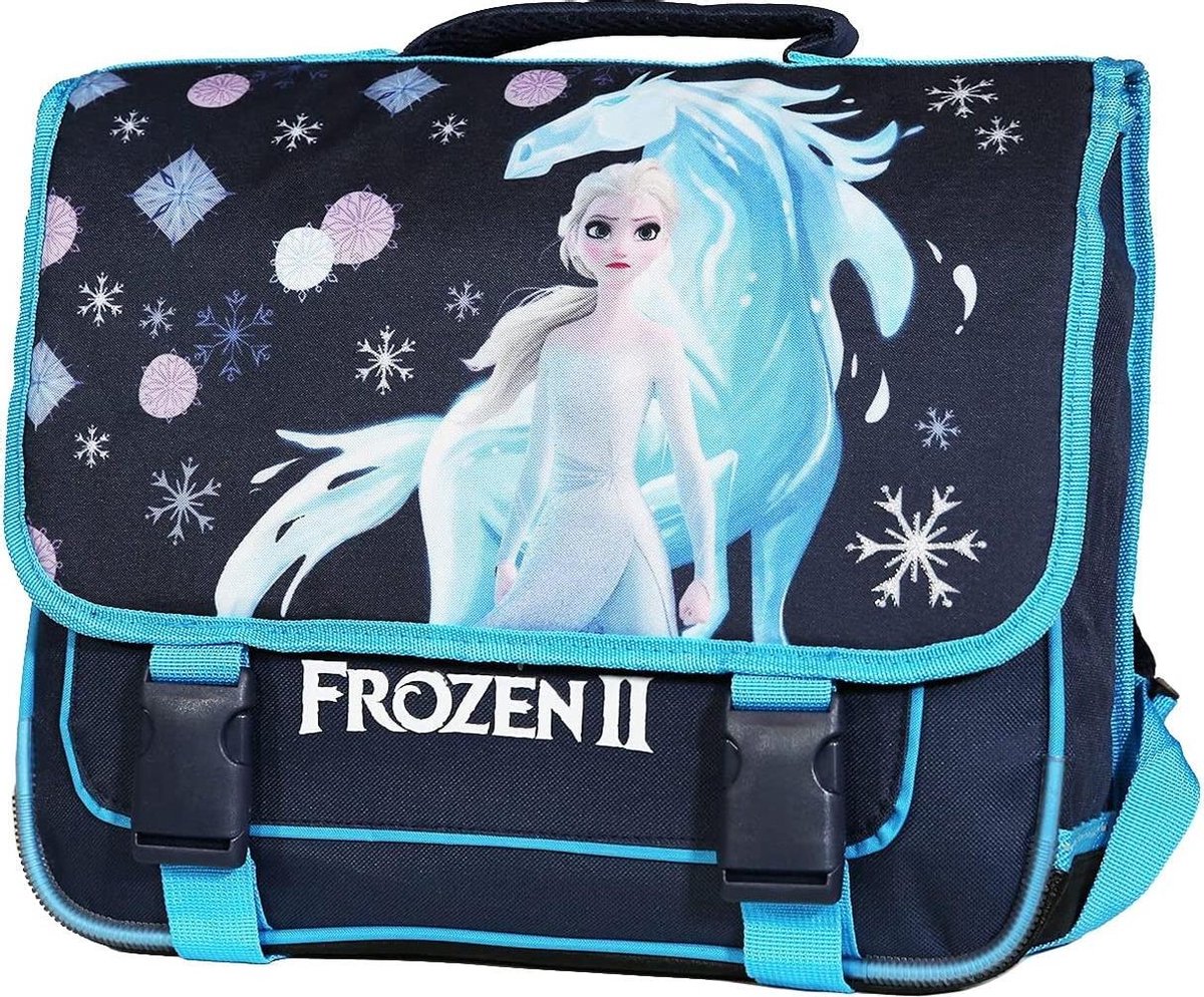 Frozen schooltas junior 38 cm polyester - Blauw