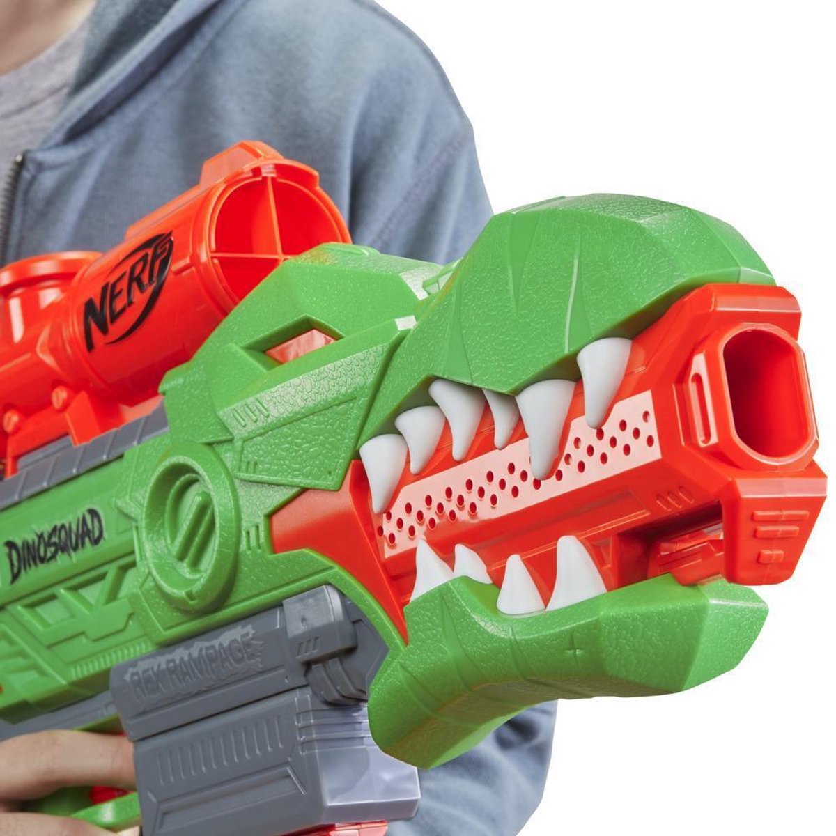 Hasbro NERF waterpistool DinoSquad Rex Rampage junior 71 cm - Groen