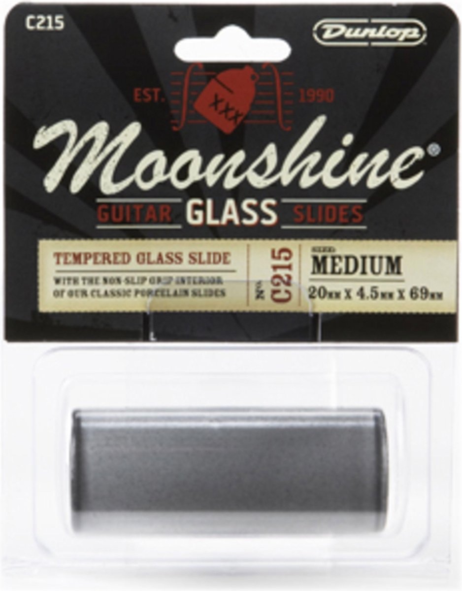 Dunlop C215 Glass Moonshine slide 20x29x69mm