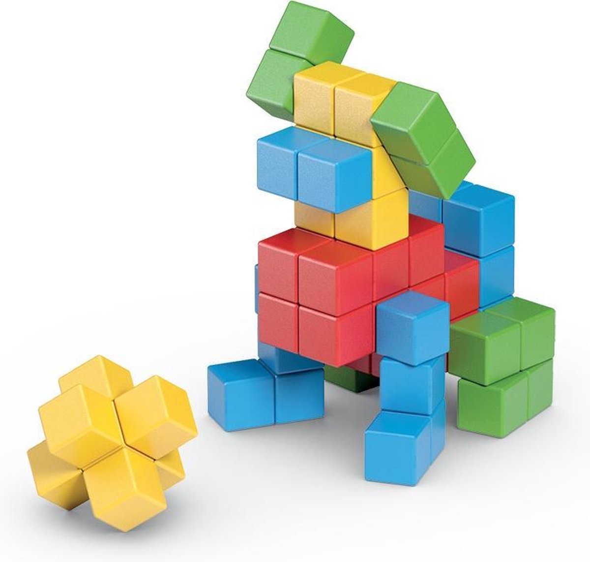 Geomag bouwpakket Magicube Junior neomydium 64 delig