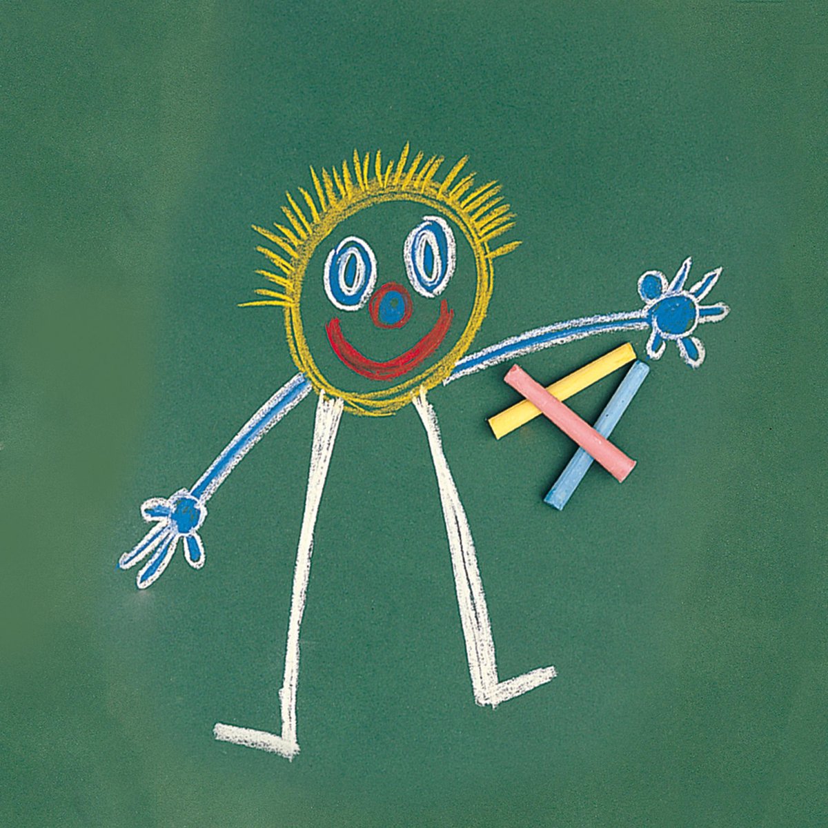 Ses Creative bordkrijtjes junior kleur 12 stuks