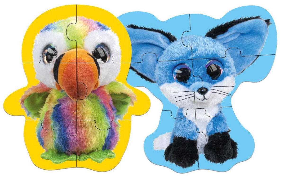 Tactic vormenpuzzel 4 in 1 Lumo Stars junior 12 stukjes