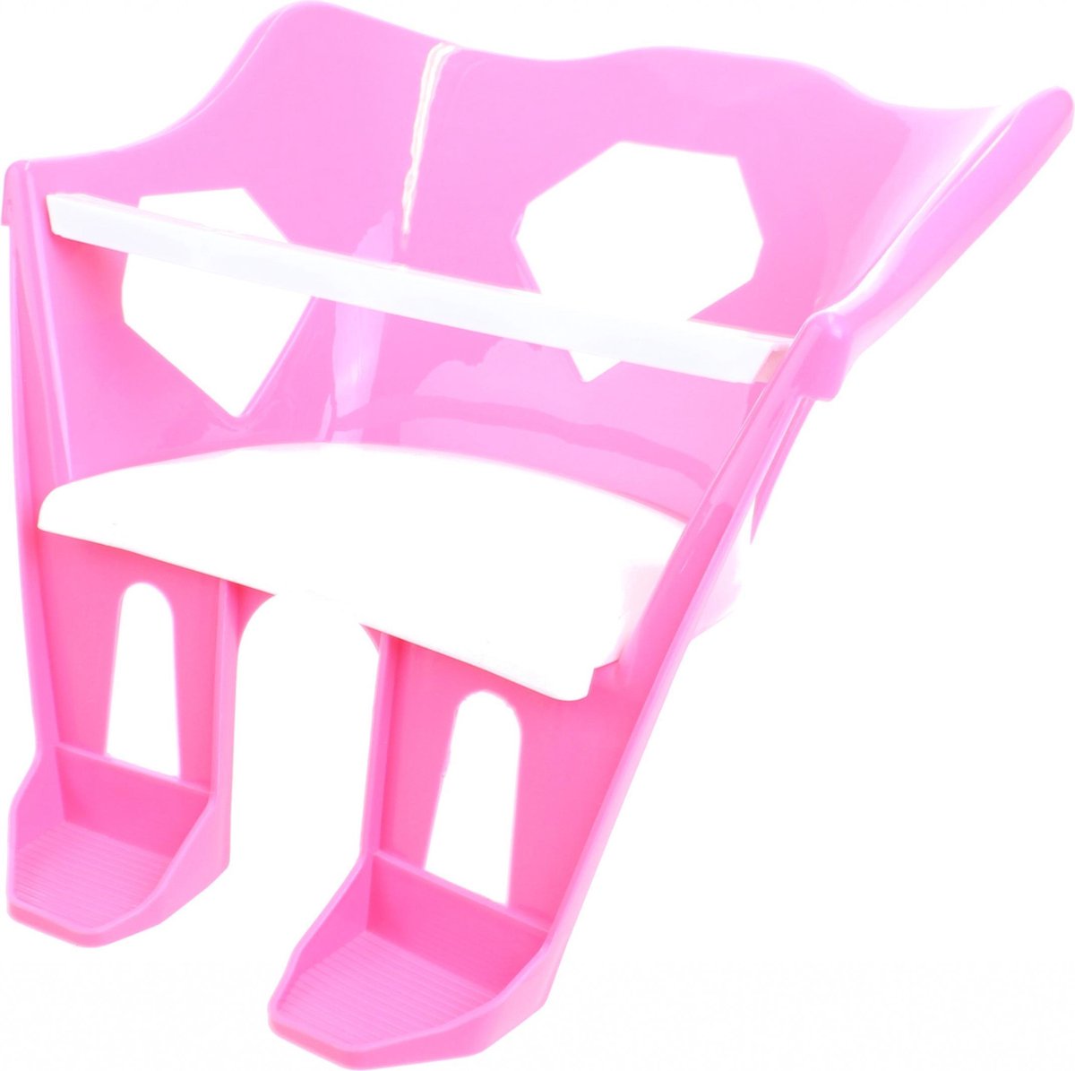 Top1Toys Toi Toys Fietszitje voor babypoppen 24 x 18 cm - Roze