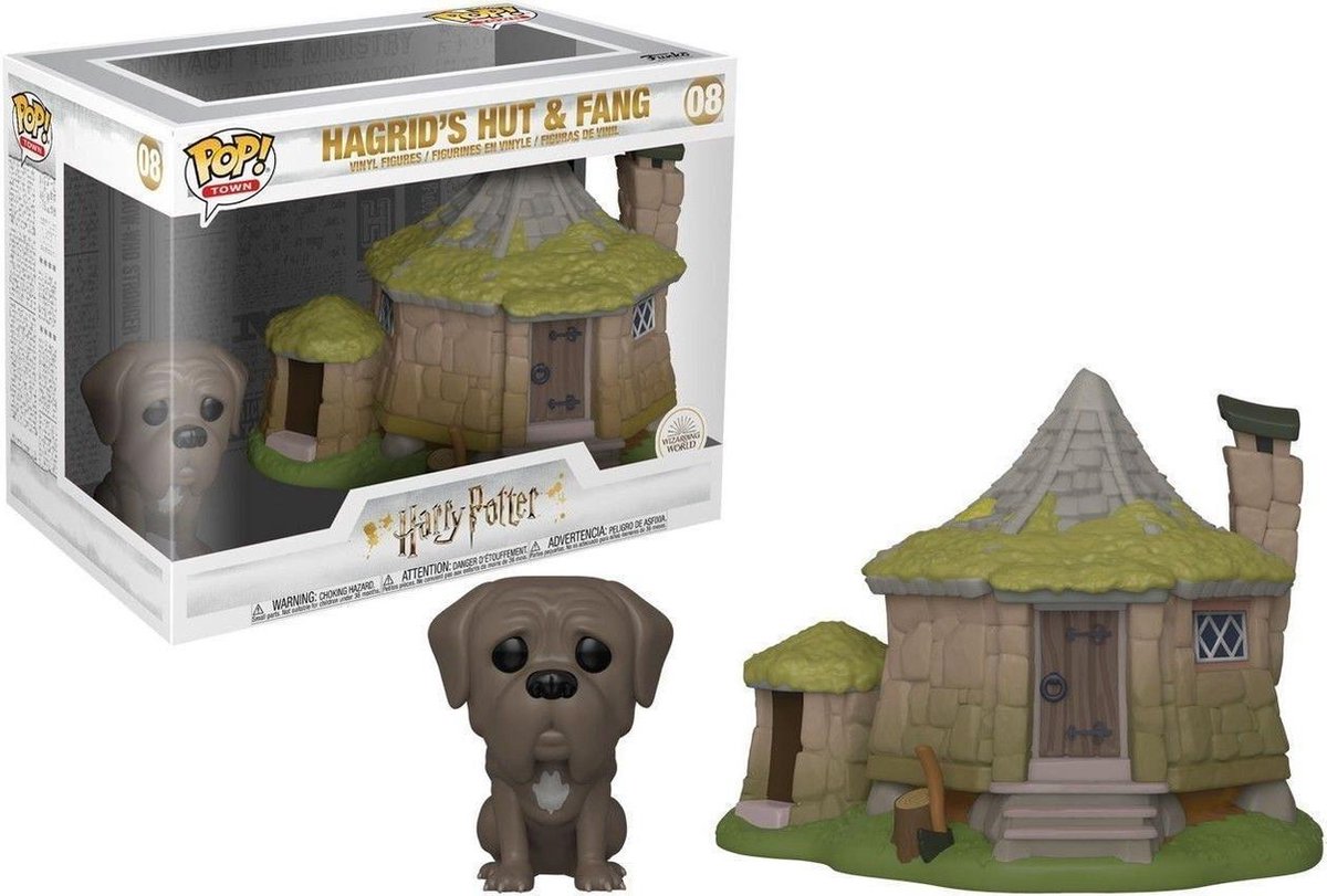 Funko Pop! Town: Harry Potter Hagrid&apos;s Hut with Fang