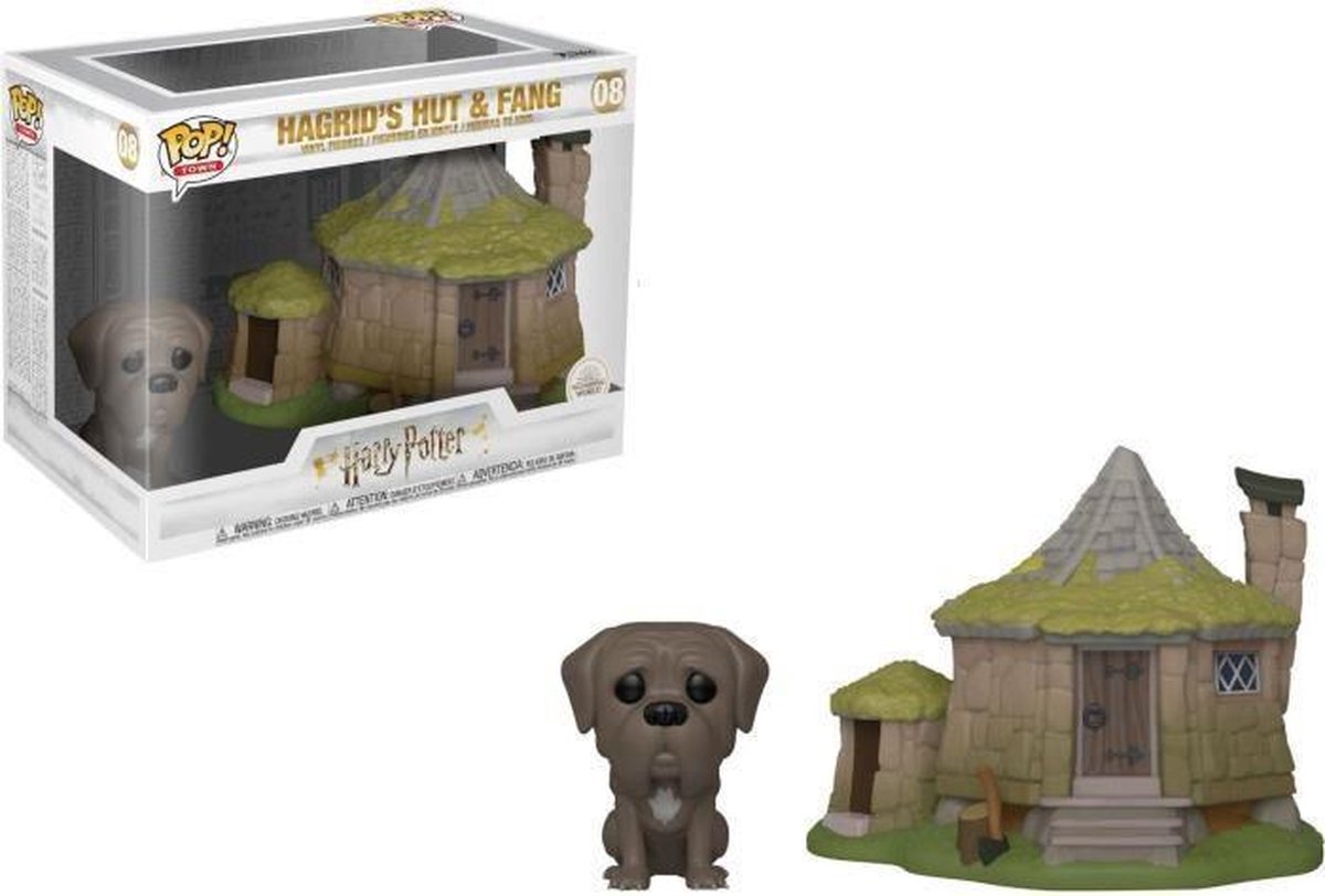 Funko Pop! Town: Harry Potter Hagrid's Hut with Fang