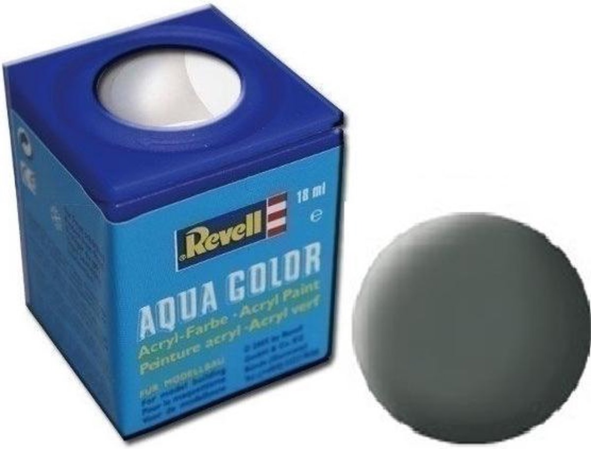 Revell Aqua Color waterverf olijf mat 18ml - Grijs