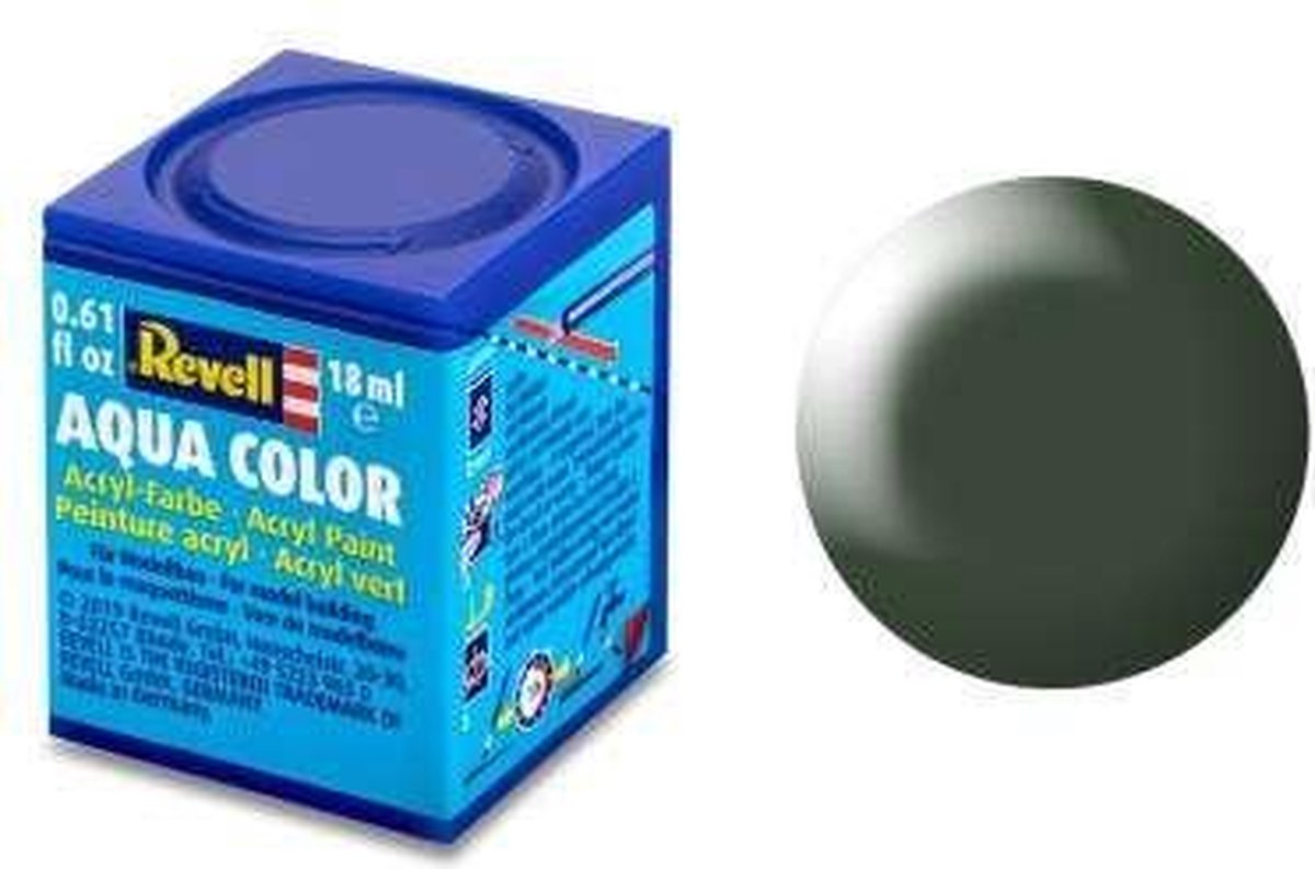 Revell Aqua Color waterverf donkergroen halfglanzend 18ml