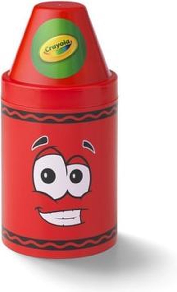 Crayola opbergbox Krijtvorm Small 20 cm polypropyleen - Rood
