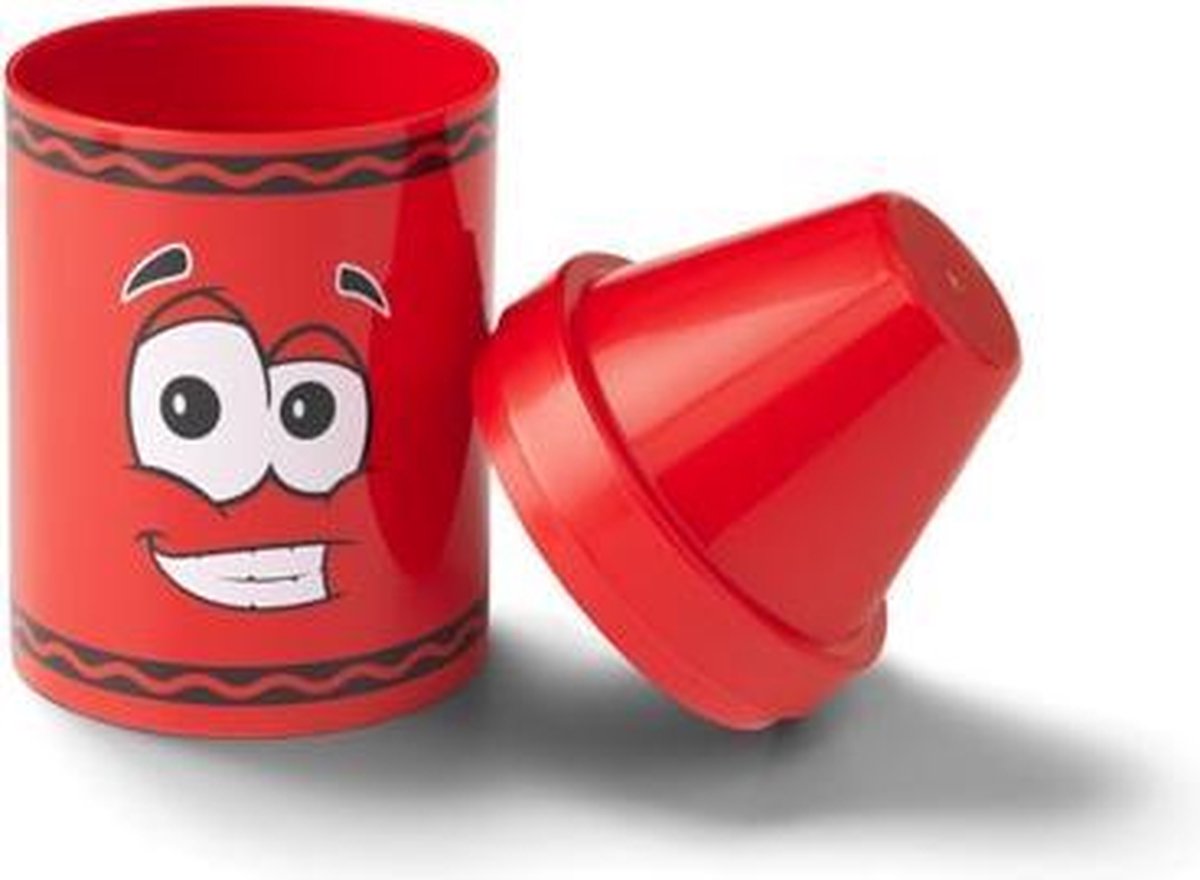 Crayola opbergbox Krijtvorm Small 20 cm polypropyleen - Rood