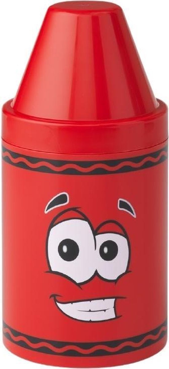 Crayola opbergbox Krijtvorm Small 20 cm polypropyleen - Rood