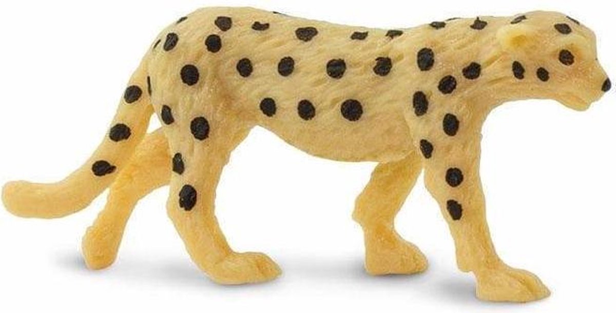 Safari speelset Lucky Minis cheeta&apos;s 2,5 cm 192 delig - Geel