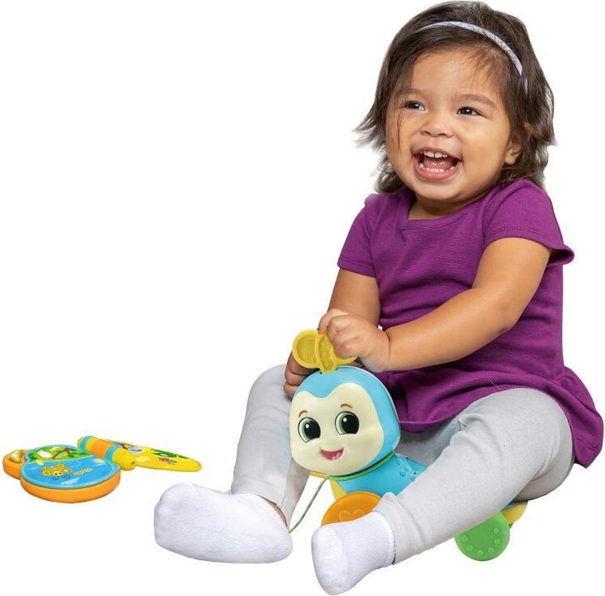 Vtech Vrolijke Verhaalvlinder 25 cm lichtblauw