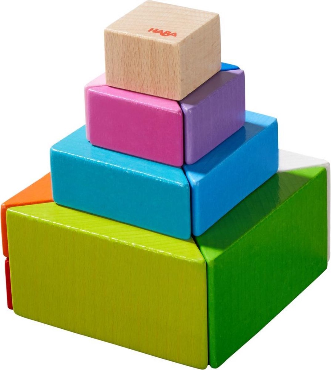 HABA vormenspel Tangrammix junior hout 21 stukjes