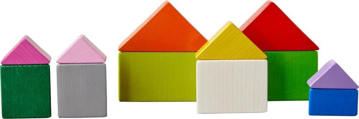 HABA vormenspel Tangrammix junior hout 21 stukjes