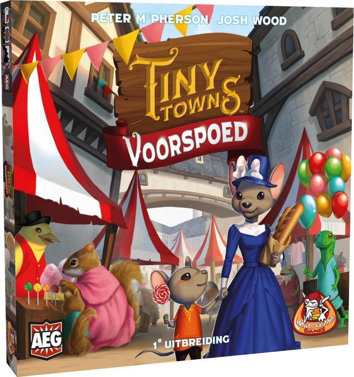 White Goblin Games uitbreiding bordspel Tiny Towns: Voorspoed