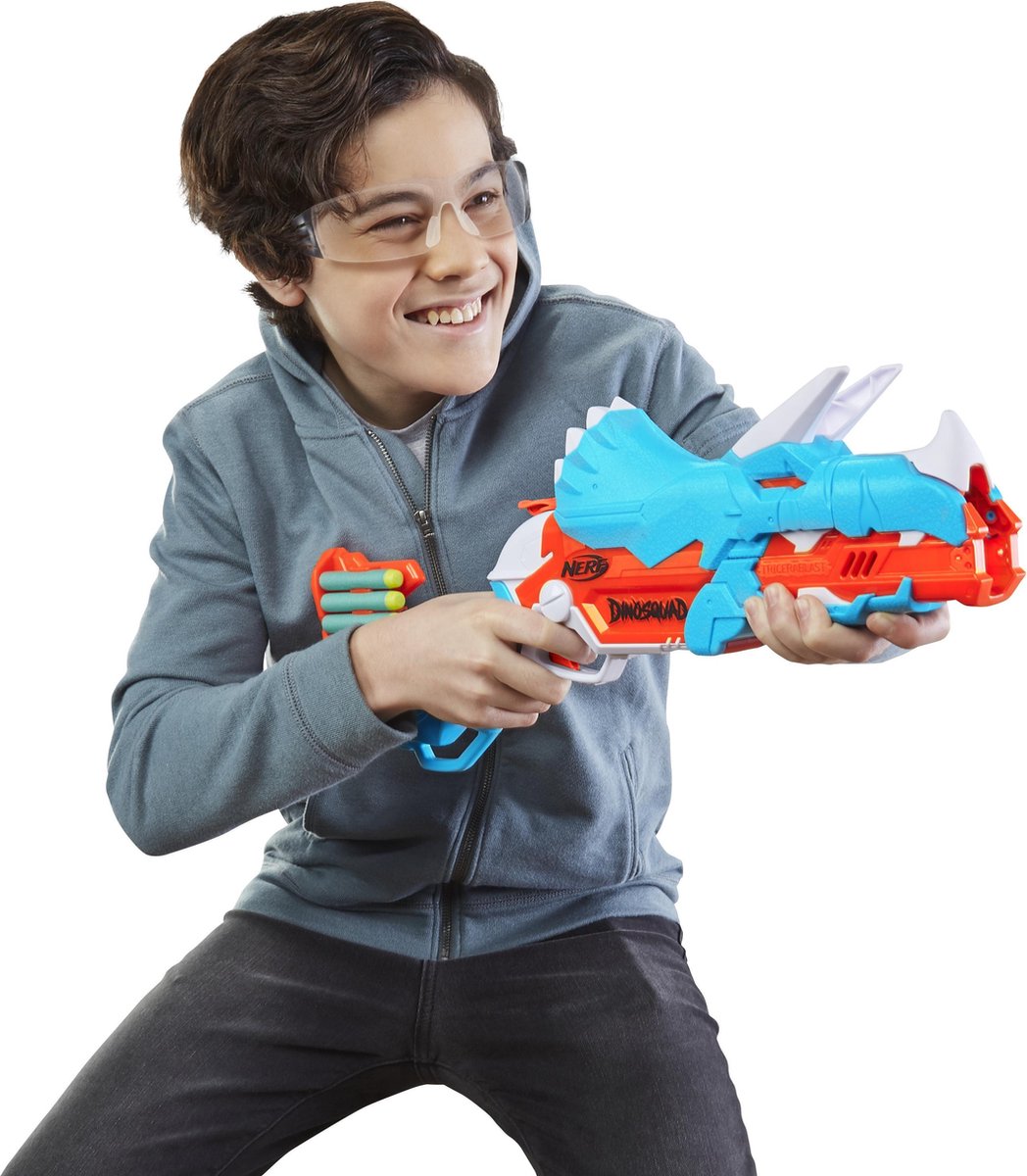 Hasbro NERF waterpistool DinoSquad Tricerablast junior 54 cm