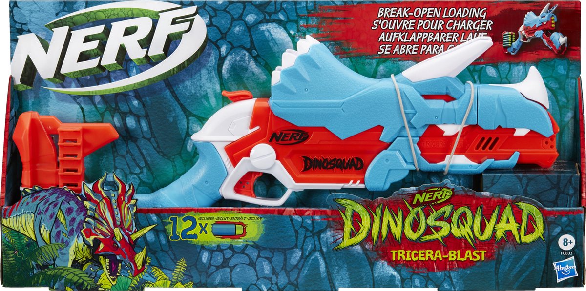 Hasbro NERF waterpistool DinoSquad Tricerablast junior 54 cm