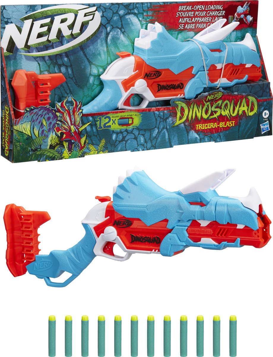 Hasbro NERF waterpistool DinoSquad Tricerablast junior 54 cm