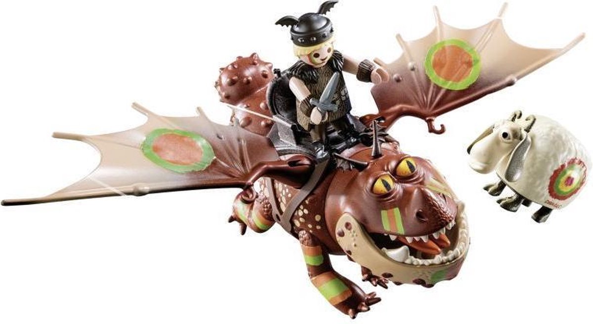 Playmobil Dragon Racing: Vissenpoot en Speknekje (70729)